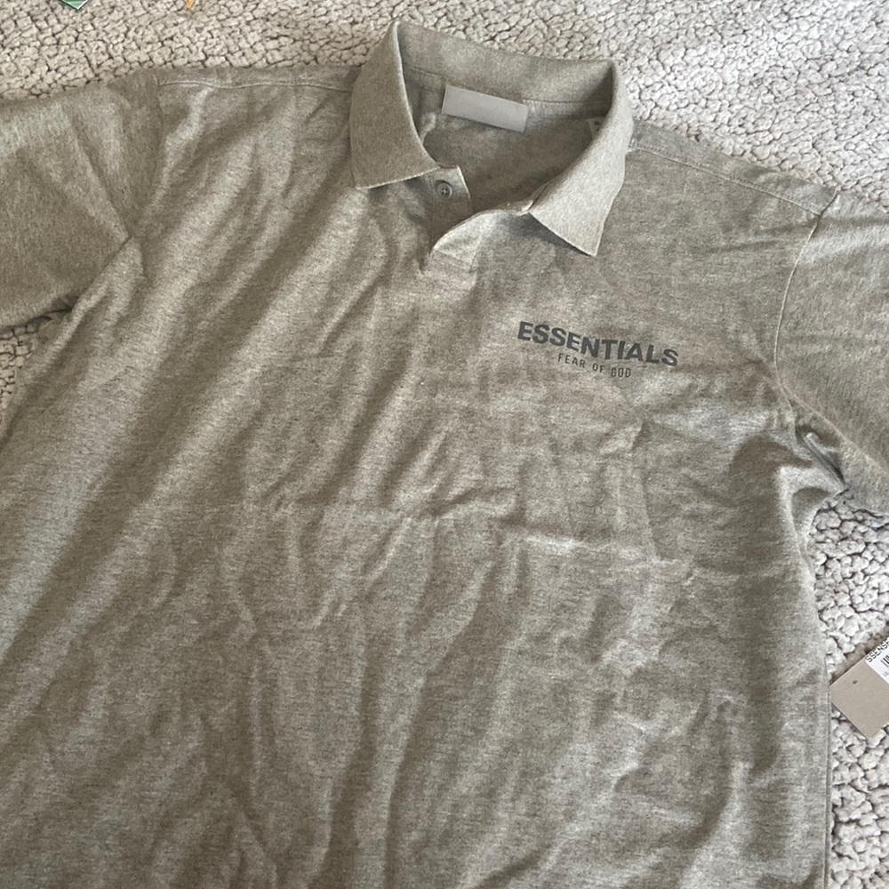 Essentials Fear of God Short Sleeve Polo